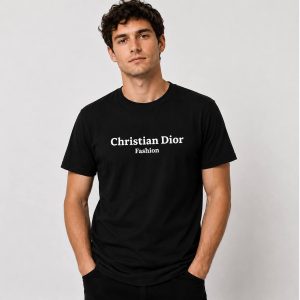 تیشرت مشکی Christian Dior کد 35/513